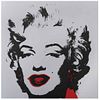 ANDY WARHOL, II. 36 : Marilyn Monroe, Con sello en la parte posterior, Serigrafia sin numero de tiraje, 91.4 x 91.4 cm, Con certificado | ANDY WARHOL,