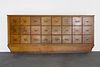 American, Multi-Drawer Mercantile Cabinet, Early 20th Century