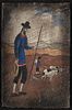New Mexico, Folk Art Retablo of San Ysidro, 20th Century