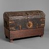 Spanish Colonial, Wooden Traveling Trunk, 18th-19th Century