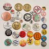 Large Group of 1970s Cause and Activism Buttons