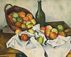 After Cezanne, Still Life with Basket of Fruit