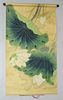 Large Japanese Watercolor Scroll