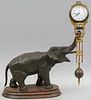 Junghans Figural Elephant Swinger Clock