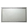 Large Art Deco engraved glass wall mirror