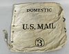 Old U.S. Railroad Mail Bag