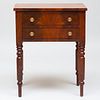Classical Mahogany Two Drawer Work Table