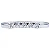 Classic Diamond Band in 18kt White Gold