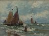 Eurilda Loomis France - Boats by the Shore