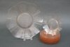 Carnival Glass Luncheon Set