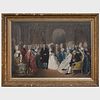 After Anton Hohenstein (c. 1823-1909): Franklin's Reception at the Court of France 1778