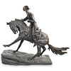 Frederic Remington "The Cowboy" Bronze Sculpture