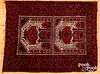 Semi antique Turkoman mat