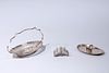 Three Pieces Of Sterling Silver Serviceware