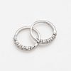 Pair of Diamond Line Rings by Hearts On Fire 1.5 ctw