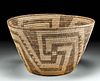 19th C. Native American Pima Woven Basket