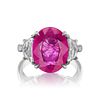 OVAL RUBY RING