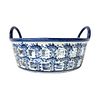 Chinese Blue White Porcelain Basket