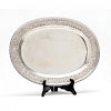 S. Kirk & Son "Repousse" Coin Silver Serving Platter