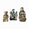 Lot of 3 Chinese Porcelain Figures