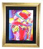 PETER MAX "ZERO PRISM" SERIOLITHOGRAPH ON PAPER