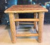 Mid Century Willow Hickory Side Table by La Lune