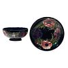 Moorcroft Pottery Bowl and Plate
