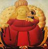 Fernando Botero (after) - Our Lady of Columbia