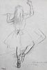 Edgar Degas (After) - Les pointes a la barre