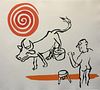 Alexander Calder - Untitled (Man Bull Spiral)