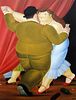 Fernando Botero (after) - Couple Dancing
