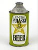 General Pulaski Beer ~ 12oz Cone Top Can ~ No Ref.