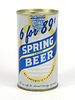 Spring Lager Beer ~ 12oz ~ T125-19
