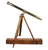 19TH C. BRITISH CASED BRASS ASTROLOGICAL TELESCOPE WITH TRIPOD BY JOHN BROWNING (1835-1925)