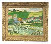 19TH C. FRENCH IMPRESSIONIST LANDSCAPE, UNSIGNED