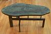 SMALL BRONZE COFFEE TABLE BY PHILIP & KEVIN LAVERNE