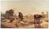 Attr. Thomas Sidney Cooper Cow Painting