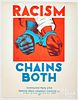 Racism Chains Both poster