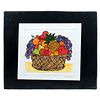 MARCELA LOBO CRENIER (México, D.F., 1959 - ) Frutas para la mesa. Firmado. Serigrafía 59/100. 23 x 27 cm