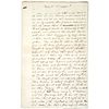 c. 1860, Peaceable Secession! Anti-Secession Manuscript Draft of a Speech
