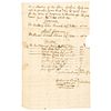 1793 Rare John Hancock + Samuel Adams Vote Tally Report Sheet from Lynn, MASS.!