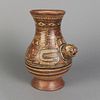 Pre-Columbian, Nicoya, Polychrome Vase with Jaguar Head