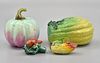 Group of 4 Chinese Porcelain Fruit,19/20th C.