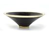 Cizhou Ware Black-Glazed Bowl w/ Whit Rim, Song D