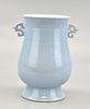 Chinese Blue Glazed "Hu" Vase w/ Kangxi Mark