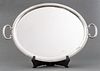 Christofle Albi Silver-Plated Oval Serving Tray