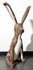 Americana Folk Art Large Hare Sculpture