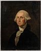 American School, Late 19th Century, After Gilbert Stuart (Massachusetts/Rhode Island, 1755-1828), Portrait of George Washington, Unsign