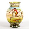 Royal Doulton Series Ware Vase, Hunting Morland