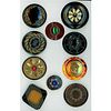 A SMALL CARD OF DIV 3 ASSORTED BAKELITE BUTTONS